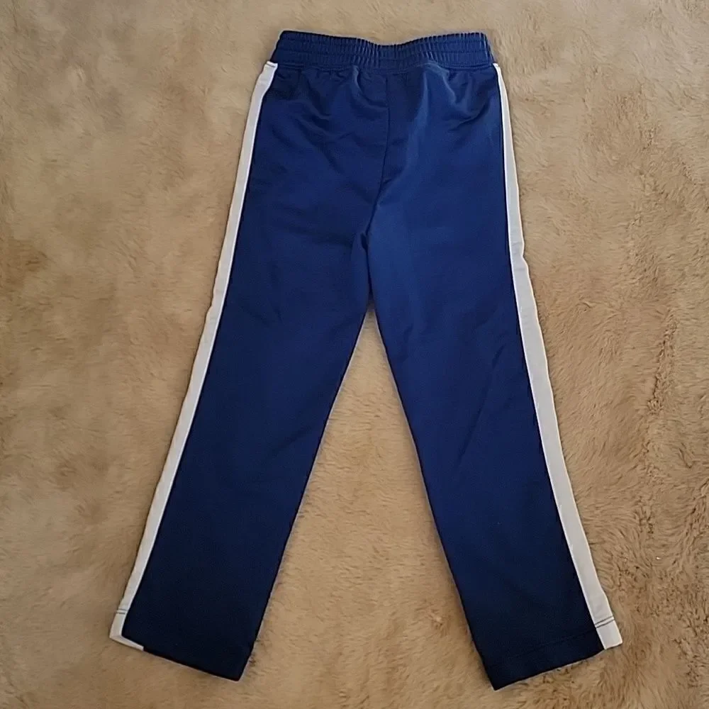 NIKE BLUE TRACK PANTS, SIZE 4